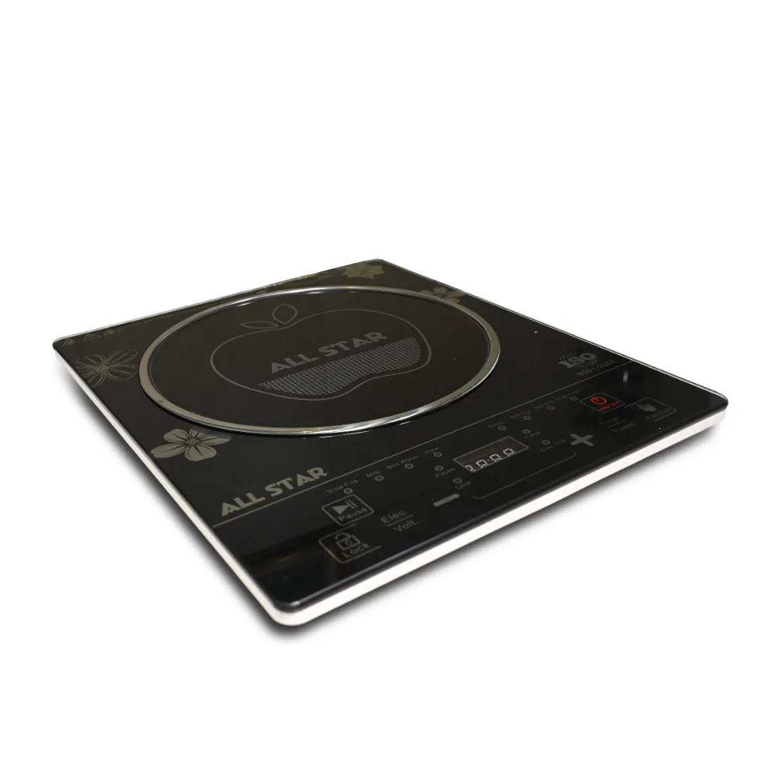 KITCHEN QUEEN Induction Cooktop with Touch Control - 2000W I